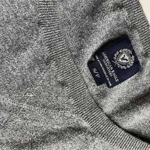 American Eagle grey sweater.  Cozy and soft.  Size small